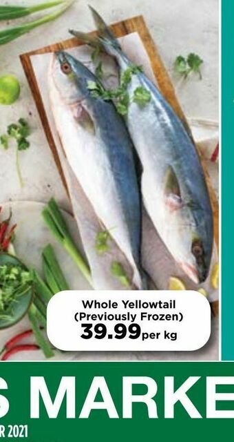 Food Lover's Market Yellowtail offer