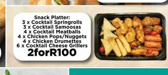 Food Lover's Market Snack platter 2 offer