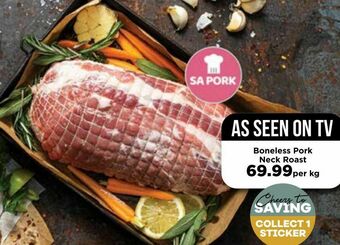 Food Lover's Market Pork neck roast offer