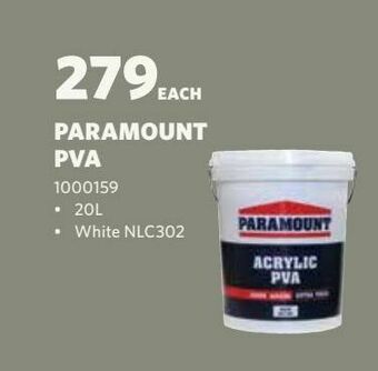 Paramount pva
