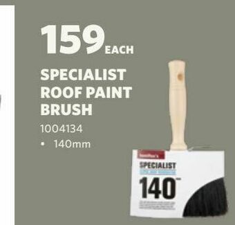 BUCO Specialist roof paint brush offer