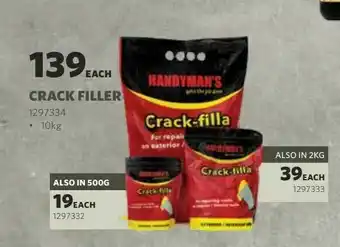 BUCO Crack filler offer