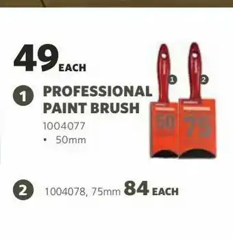 BUCO Professional paint brush offer