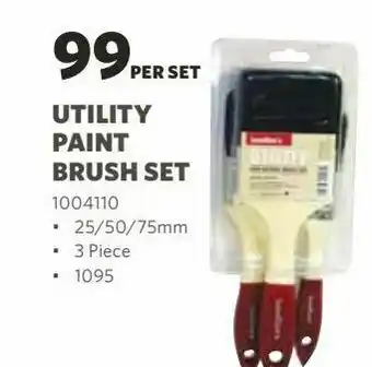 BUCO Utility paint brush set offer