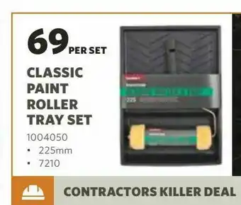 BUCO Classic paint roller tray set offer