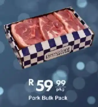 President Hyper Pork Bulk Pack offer