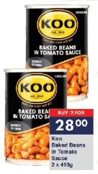 President Hyper Koo Baked Beans In Tomato Sauce offer