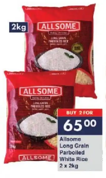 President Hyper Allsome Long Grain Parboiled White Rice offer