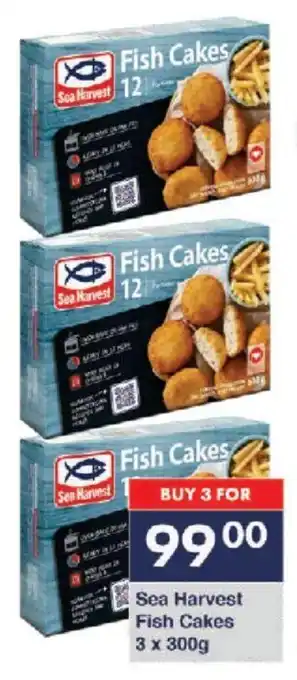 President Hyper Sea Harvest Fish Cakes 3 x 300g offer
