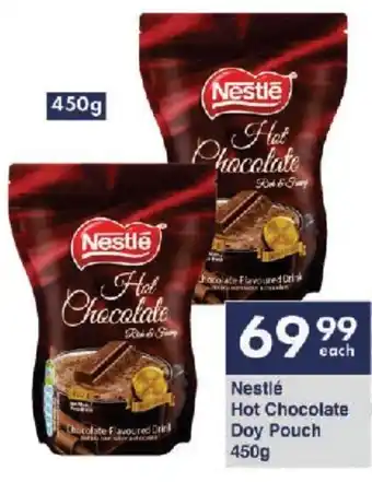 President Hyper Nestlé Hot Chocolate Doy Pouch 450g offer