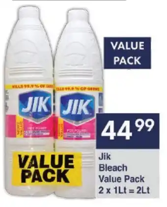President Hyper Jik Bleach Value Pack 2 x 1Lt = 2Lt offer
