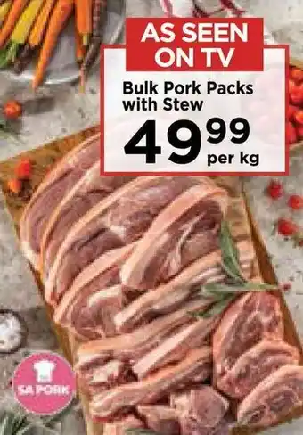 Bulk Pork Packs with Stew