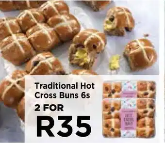 Food Lover's Market Traditional Hot Cross Buns 6s offer