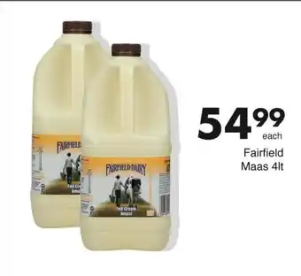 Save Fairfield Maas 4lt offer