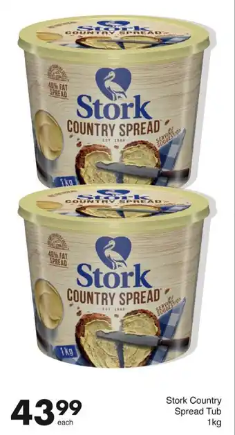 Save Stork Country Spread Tub 1kg offer