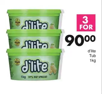 Save d'lite Tub 1kg offer