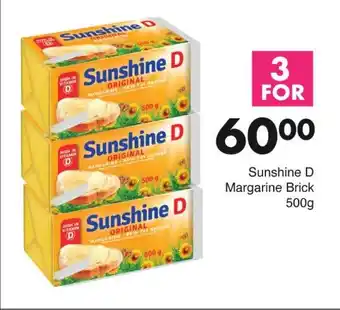 Save Sunshine D Margarine Brick offer