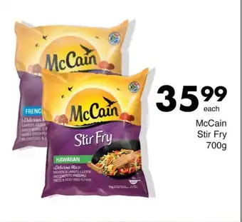 Save McCain Stir Fry offer