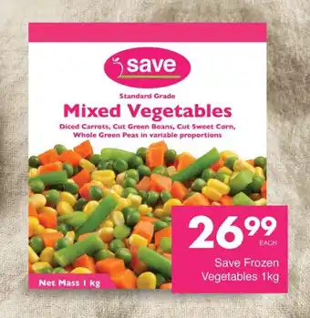 Save Save Frozen Vegetables 1kg offer