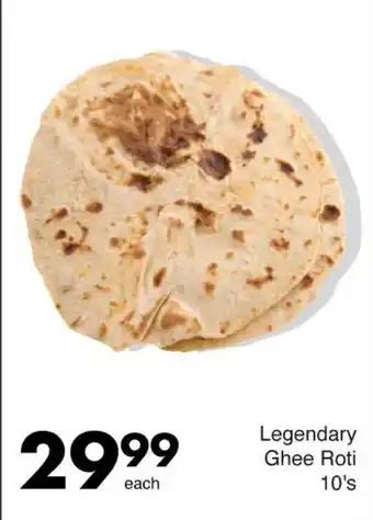 Save Legendary Ghee Roti offer