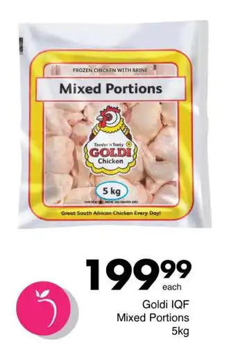 Goldi IQF Mixed Portions 5kg