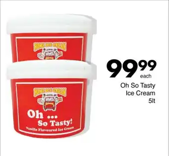 Save Oh So Tasty Ice Cream offer