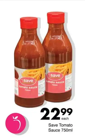 Save Save Tomato Sauce 750ml offer