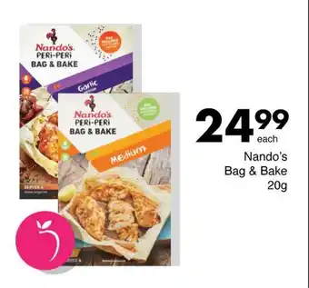 Save Nando's Bag & Bake 20g offer