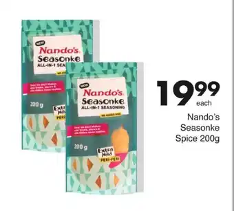 Save Nando's Seasonke Spice 200g offer