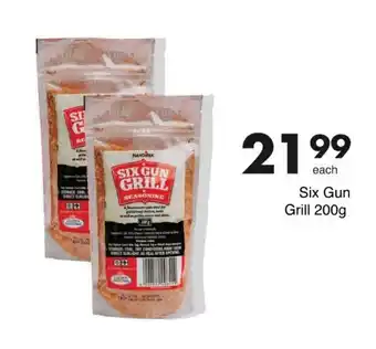 Save Six Gun Grill 200g offer