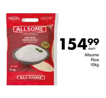 Save Allsome Rice 10kg offer