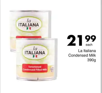 Save La Italiana Condensed Milk 390g offer