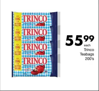 Save Trinco Teabags offer