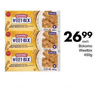 Save Bokomo Weetbix 450g offer