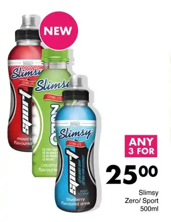 Slimsy Zero/ Sport 500ml