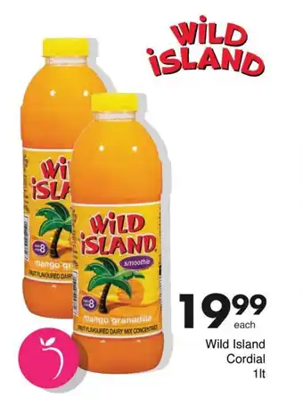 Save Wild Island Cordial 1lt offer