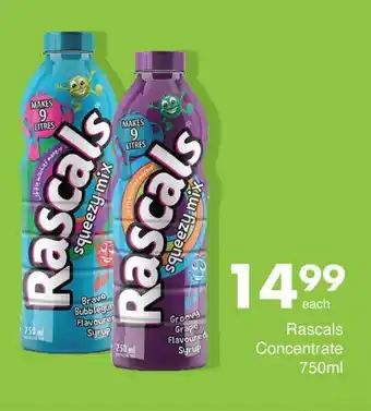 Save Rascals Concentrate 750ml offer