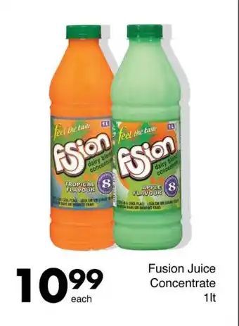 Save Fusion Juice Concentrate 1lt offer