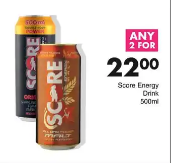 Save Score Energy Drink 500ml offer