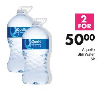 Save Aquelle Still Water 5lt offer