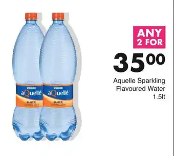 Save Aquelle Sparkling Flavoured Water 1.5lt offer