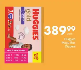 Save Huggies Mega Box Diapers offer