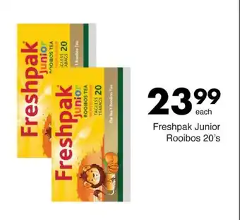 Save Freshpak Junior Rooibos 20's offer