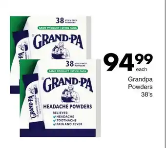 Save Grandpa Powders offer