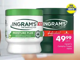 Save Ingram's Camphor Cream 450ml offer