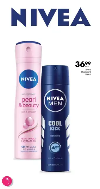 Save Nivea Deodorant 200ml offer