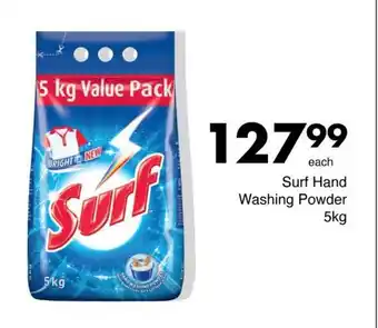 Save Surf Hand Washing Powder 5kg offer