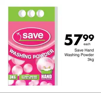 Save Save Hand Washing Powder 3kg offer