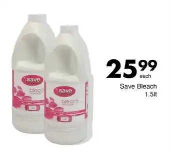 Save Save Bleach 1.5lt offer