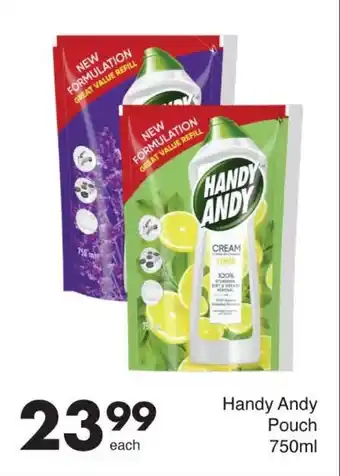 Save Handy Andy Pouch 750ml offer